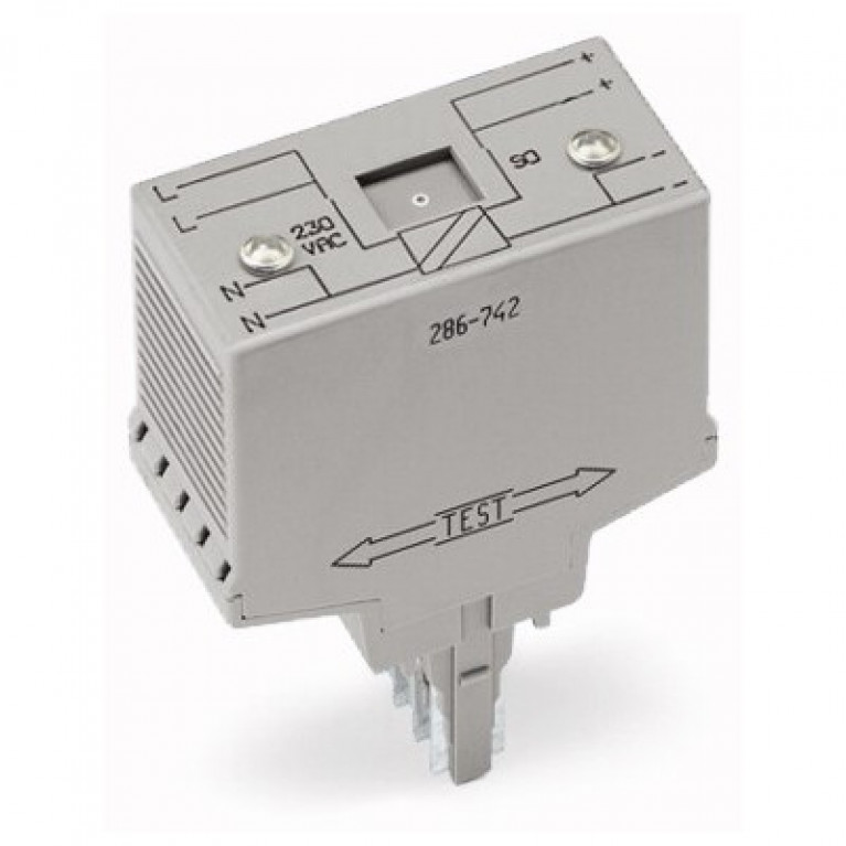 286-742 WAGO SO МОДУЛЬ ПИТАНИЯ, НАПРЯЖЕНИЕ КАТУШКИ DC2