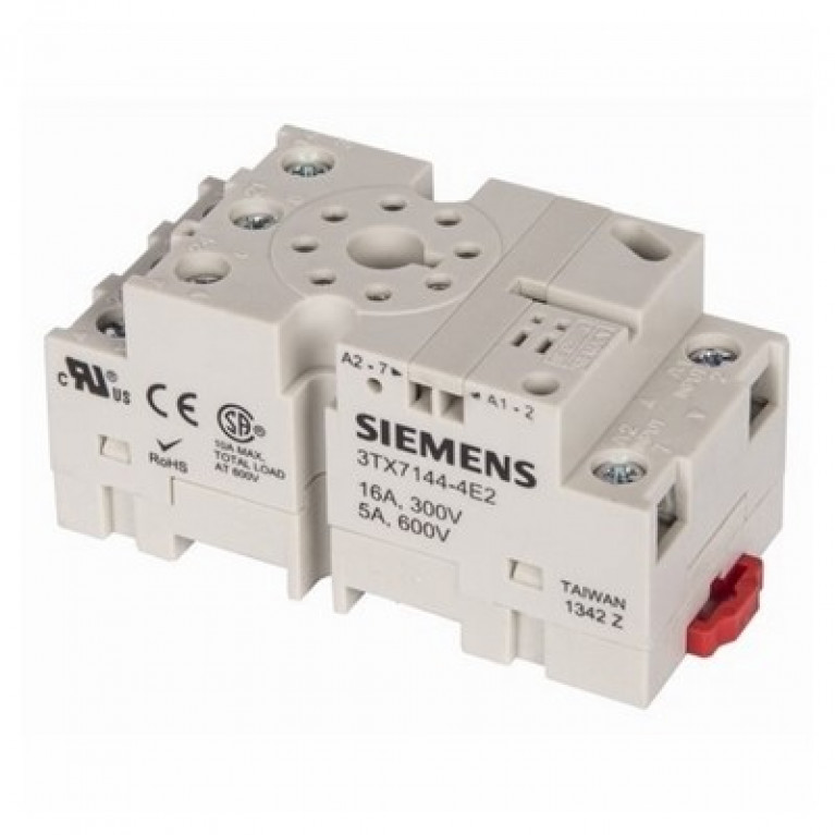 3TX71444E2 Siemens РЕЛЕЙНАЯ РАЗЪЕМ8-КОНТАКТНАЯ Восьмиконтактная сенсорная безопасность