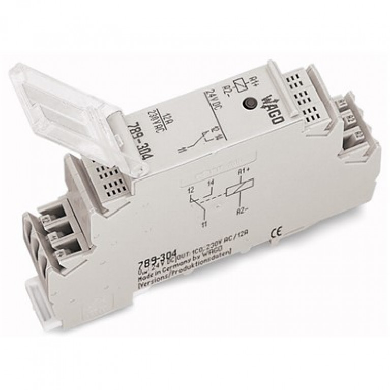 789-508 РЕЛЕ МОДУЛЬ WAGO AC230V, 12A, 1U