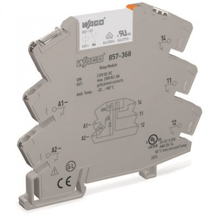 857-368 WAGO ELECTRONIC TRM БЛК С МИНИ-РЕЛЕ GR