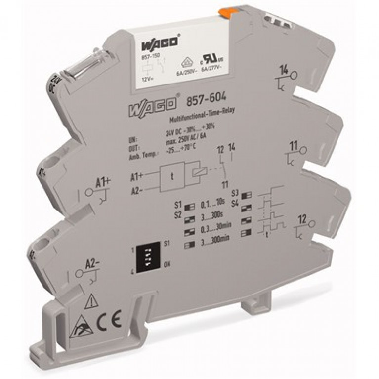 857-604 РЕЛЕ ТАЙМЕРА WAGO BASIC