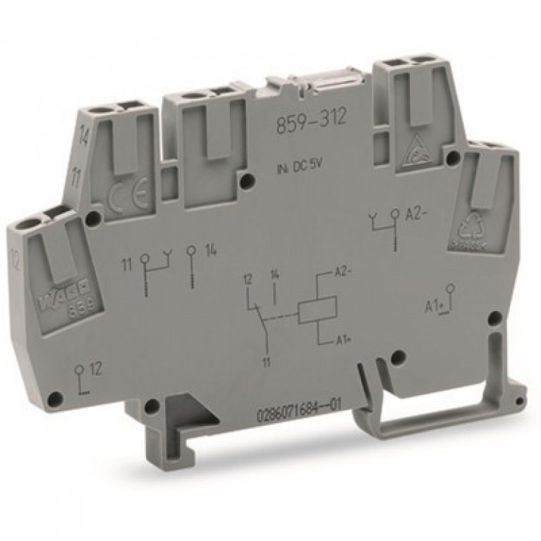 859-314 РЕЛЕ WAGO TRM БЛК 24 В постоянного тока 1U W/AU
