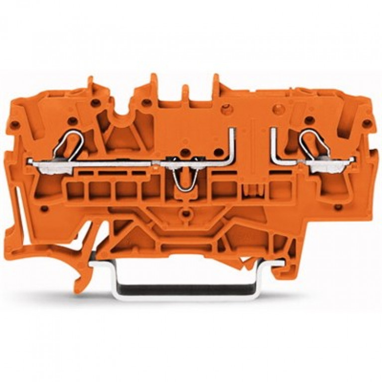 2002-1602 Клеммные колодки WAGO Orange с вставными пружинными зажимами