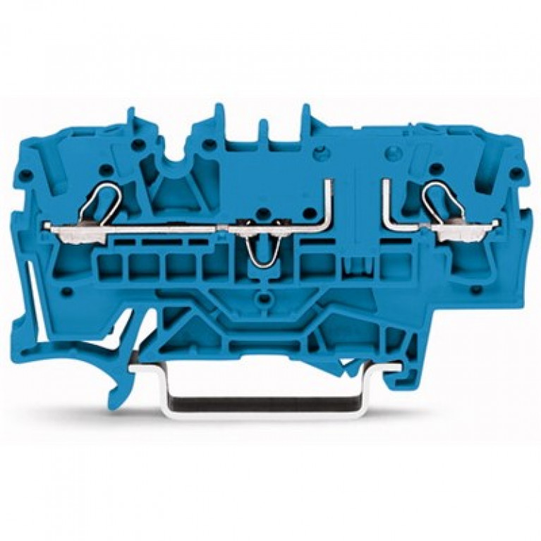 2002-1604 Клеммные колодки с зажимами WAGO Blue Push-in