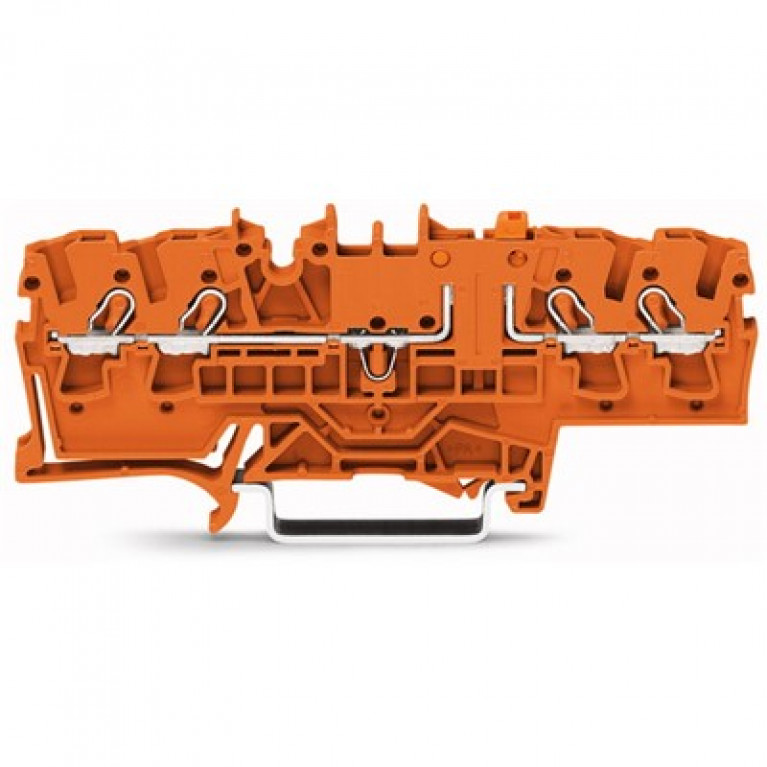 2002-1872 Клеммные колодки WAGO Orange с вставными пружинными зажимами