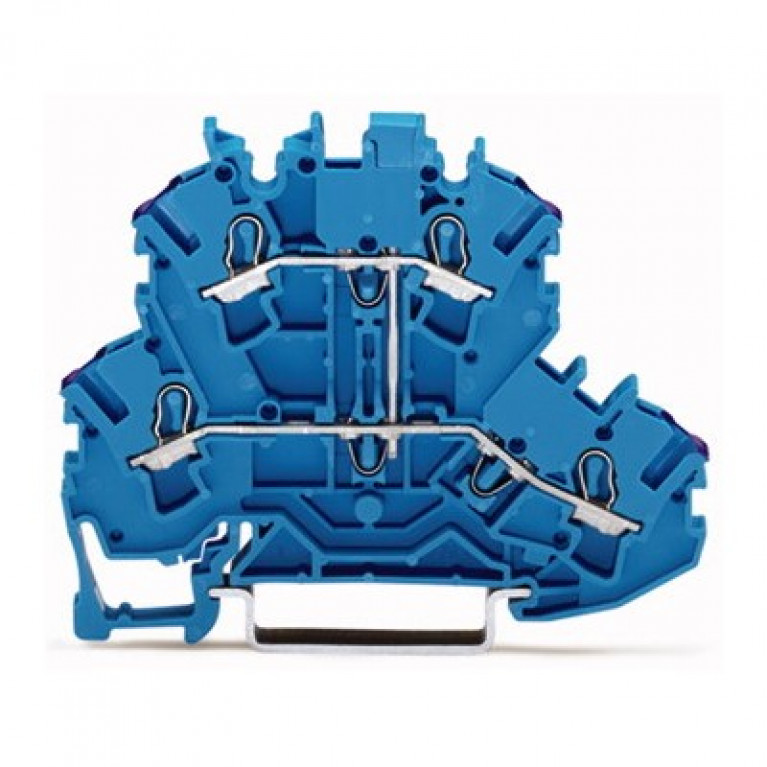 2002-2209 Клеммные колодки с пружинными зажимами WAGO Blue Push-in