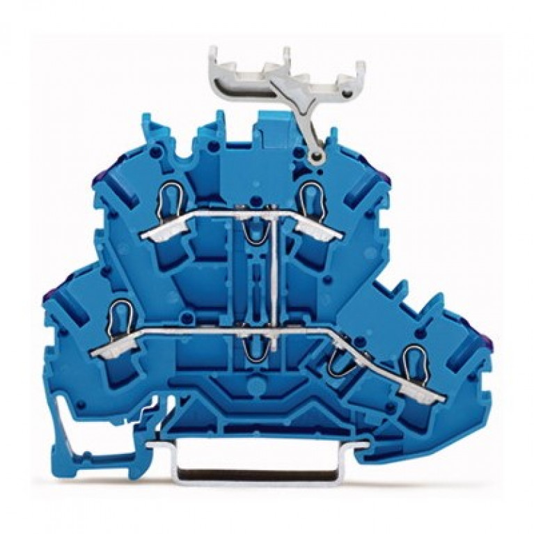 2002-2239 Клеммные колодки с пружинными зажимами WAGO Blue Push-in