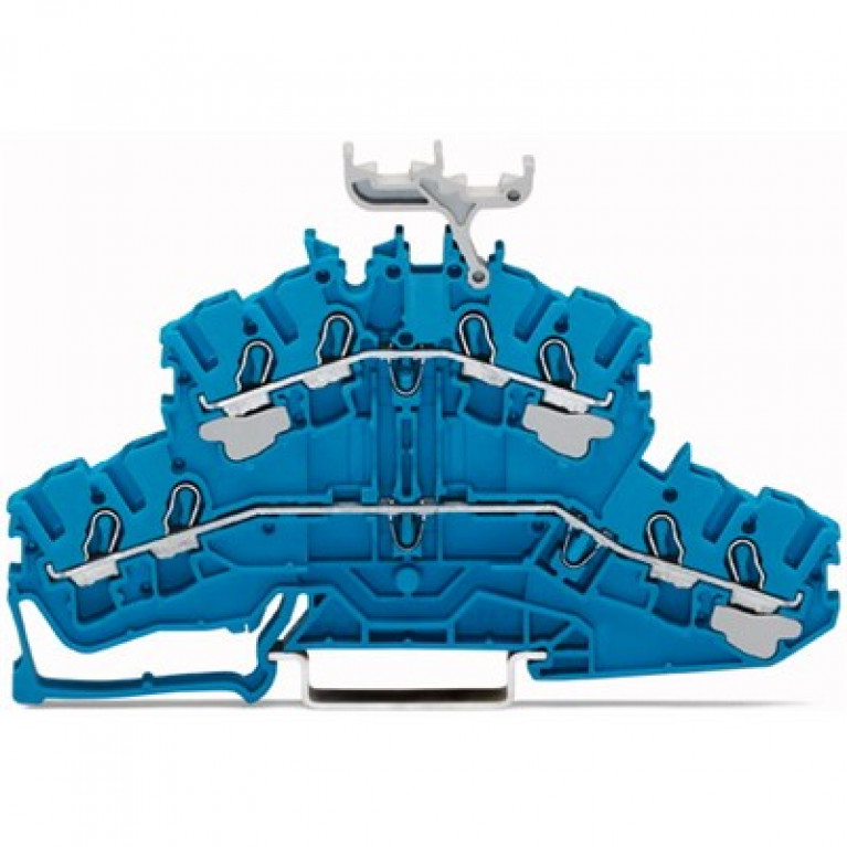 2002-2434 Клеммные колодки с пружинными зажимами WAGO Blue Push-in