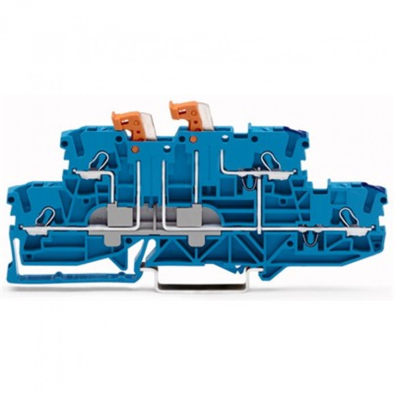 2002-2959 Клеммные колодки с пружинными зажимами WAGO Blue Push-in