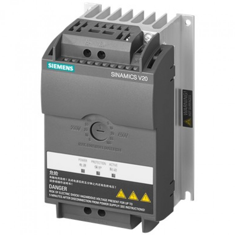 6SL32012AD208VA0 Siemens SINAMICS V20, ТОРМОЗНОЙ МОДУЛЬ 400 В/230 В