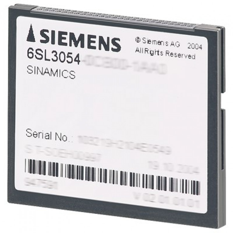 6SL30540EH011BA0 Siemens COMPACT FC, SINAMICS S120, W LIC. В4.07