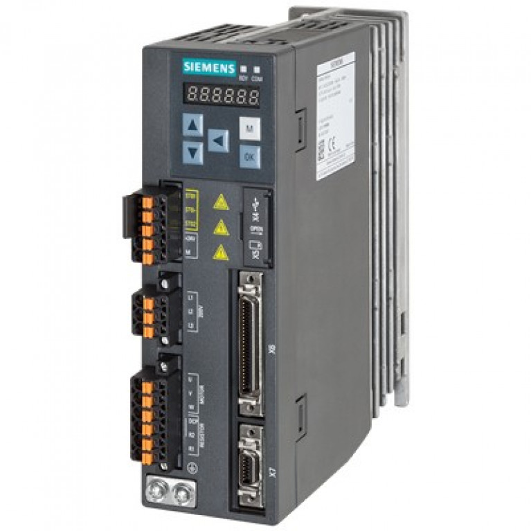 6SL32105FB104UA1 Сименс SINAMICS V90. 1/3 переменного тока 200 В 0,4 кВт