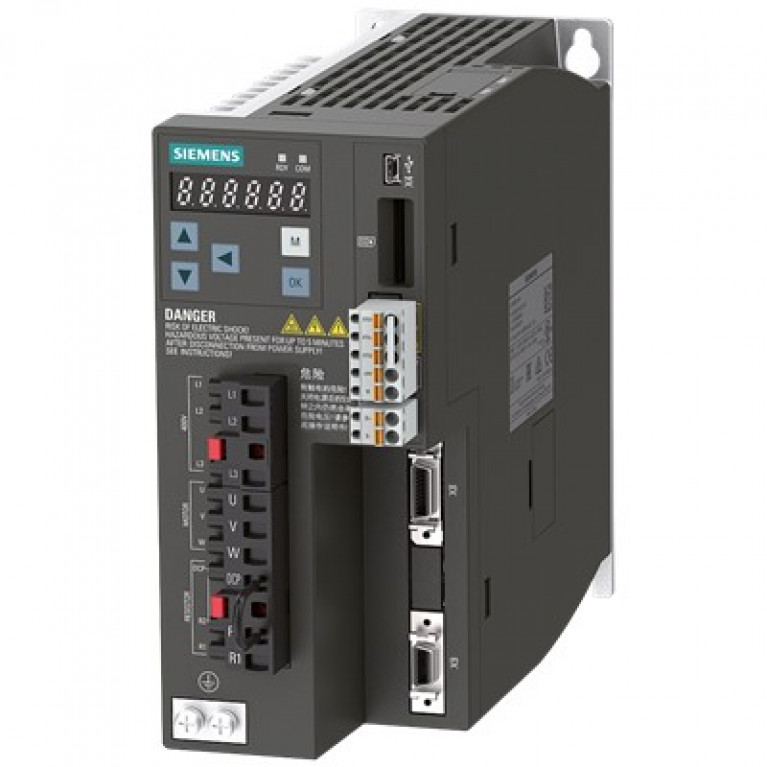 6SL32105FE108UF0 Сименс СИНАМИКС В90. ПРОФИНЕТ. 3 переменного тока 400 В 0,75 кВт