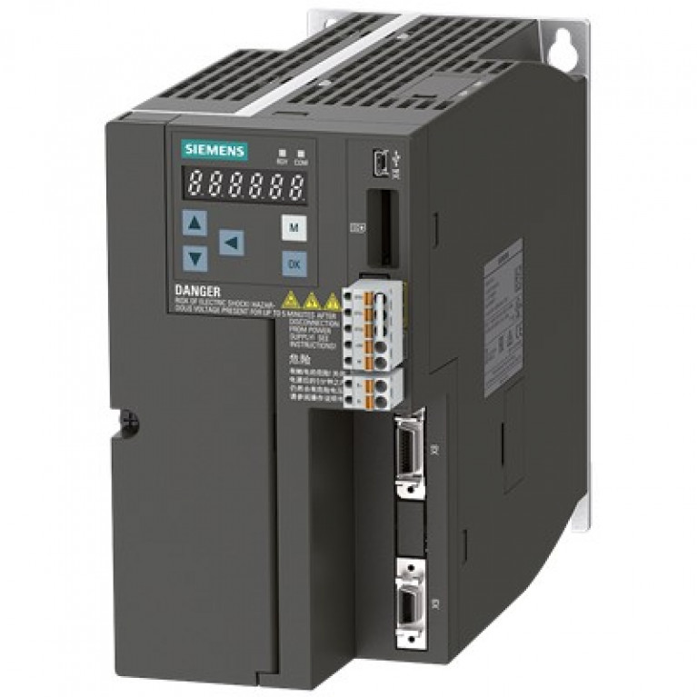 6SL32105FE115UF0 Сименс СИНАМИКС В90. ПРОФИНЕТ. 3 переменного тока 400 В 1,5 кВт