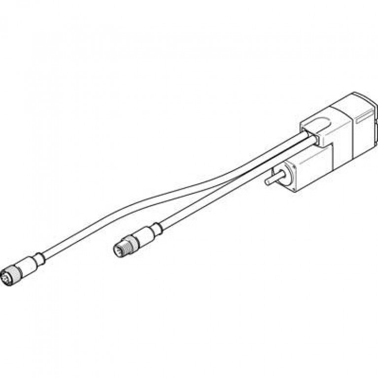 EMMS-ST-28-L-SEB Шаговый двигатель Festo 28 мм
