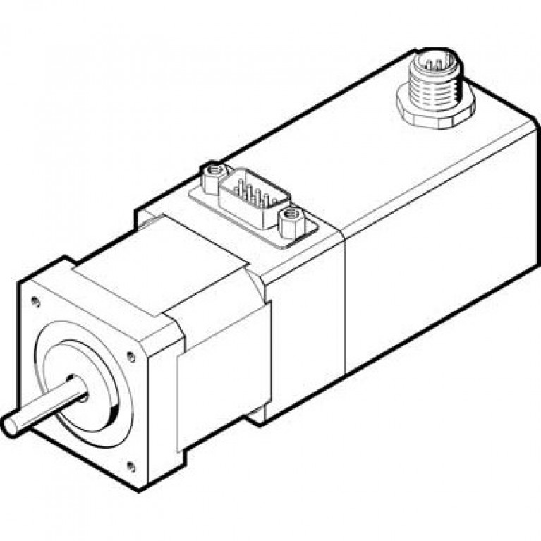 EMMS-ST-42-S-SEB-G2 Шаговый двигатель Festo 42 мм