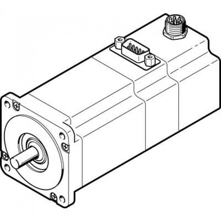 EMMS-ST-57-M-SE-G2 Шаговый двигатель Festo 57 мм