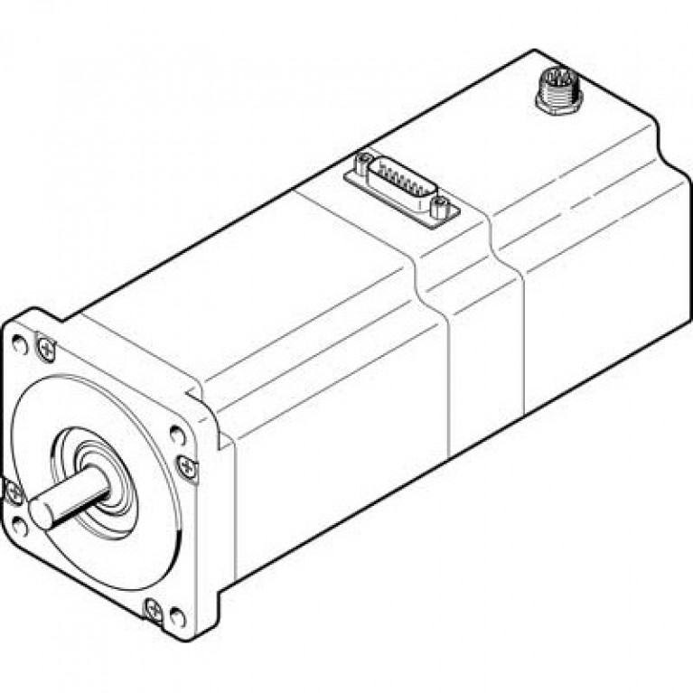 EMMS-ST-87-L-SEB-G2 Шаговый двигатель Festo 87 мм