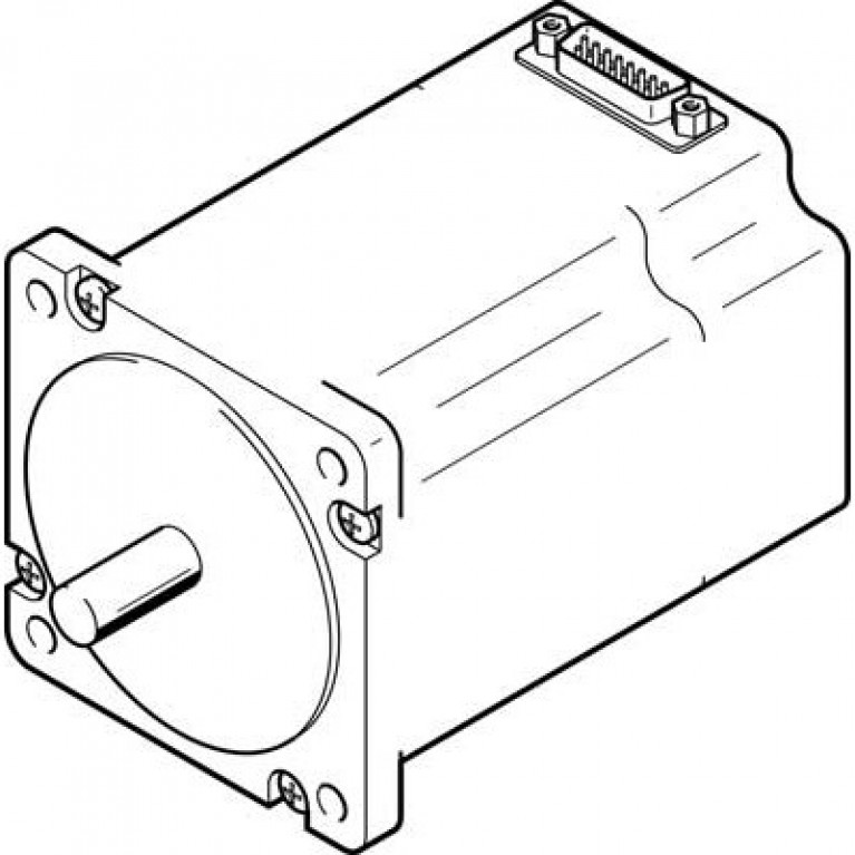 EMMS-ST-87-M-S-G2 Шаговый двигатель Festo 87 мм