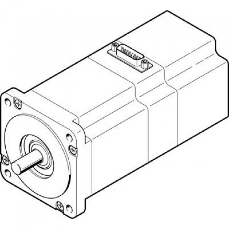 EMMS-ST-87-M-SB-G2 Шаговый двигатель Festo 87 мм