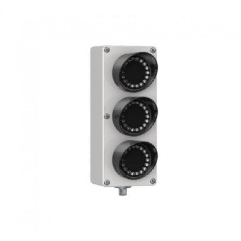 SP350BRWPQ Banner K50 Синий/Красный/Белый Светофор EZ-Light