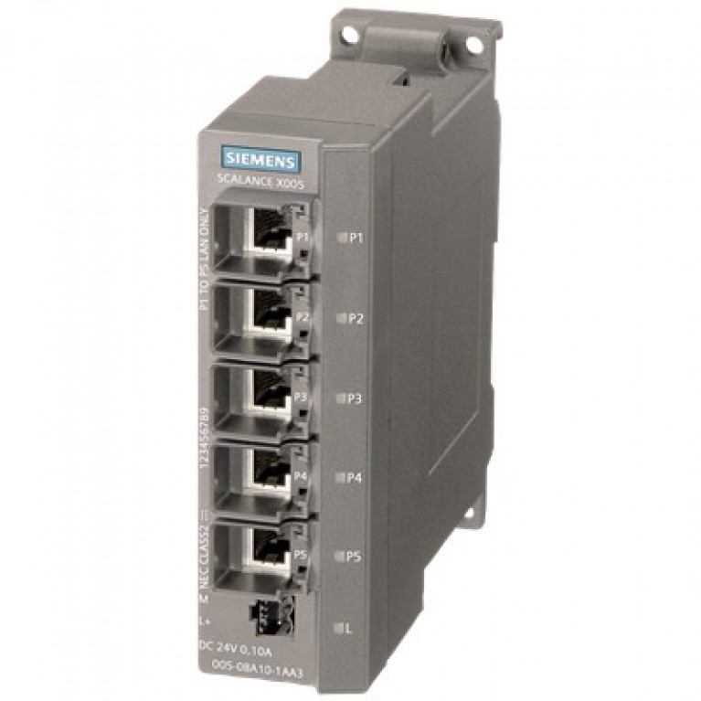 Siemens 6GK50050BA101AA3 — 5-портовый Ethernet-коммутатор Siemens