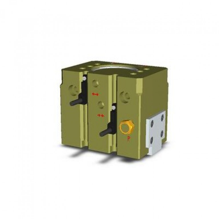 DPDS-250M-050 Параллельный захват Destaco с 2 челюстями Robohand