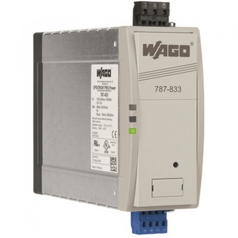 787-833 WAGO PRO POWER 1 Ф 5 А, 48 В постоянного тока