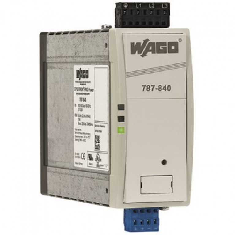 787-840 WAGO PRO-POWER 3-Ф, 10 А, 24 В постоянного тока