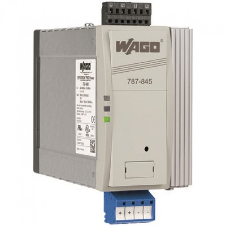 787-845 WAGO PRO-POWER 3-Ф, 10 А, 48 В постоянного тока