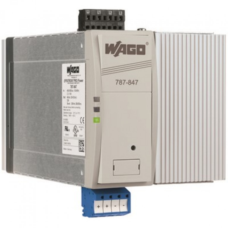 787-847 WAGO PRO-POWER 3-Ф, 20 А, 48 В постоянного тока