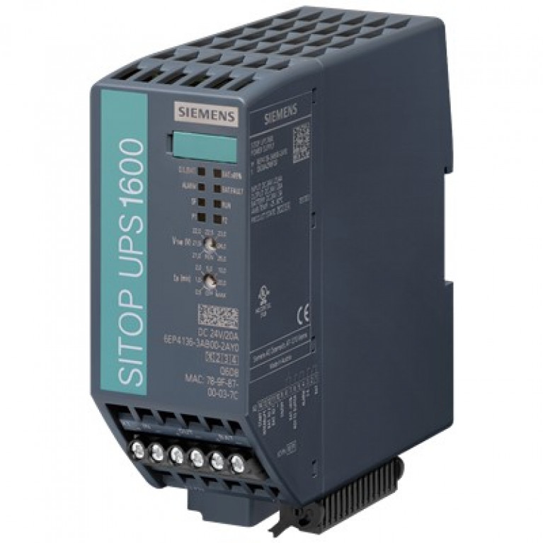 6EP41363AB002AY0 Модуль Siemens SITOP DC UPS1600
