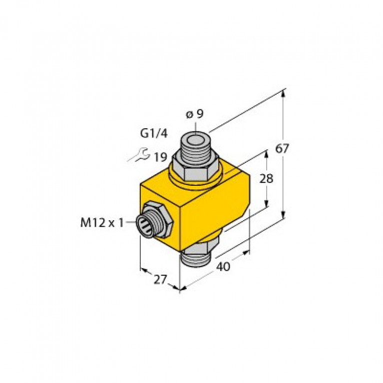 Датчик расхода Turck FCI-D10A4P-NA-H1141