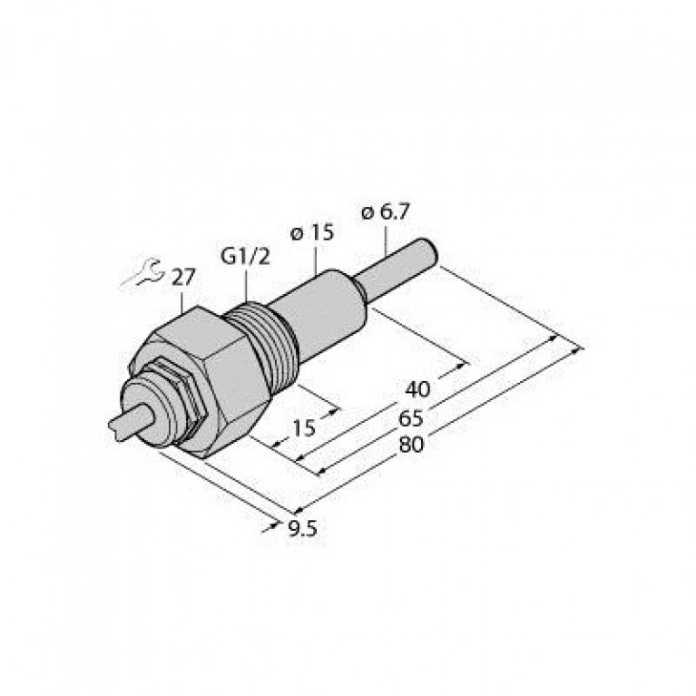 Датчик расхода Turck FCS-G1/2A4-NA/AL065