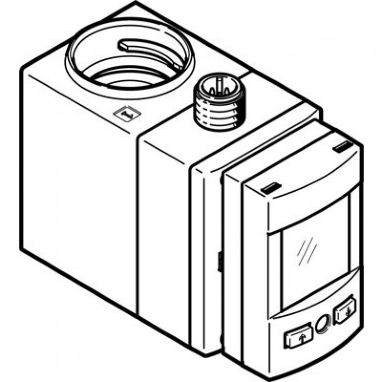 SFAW-100-X-E-PNLK-PNVBA-M12 Датчик расхода Festo