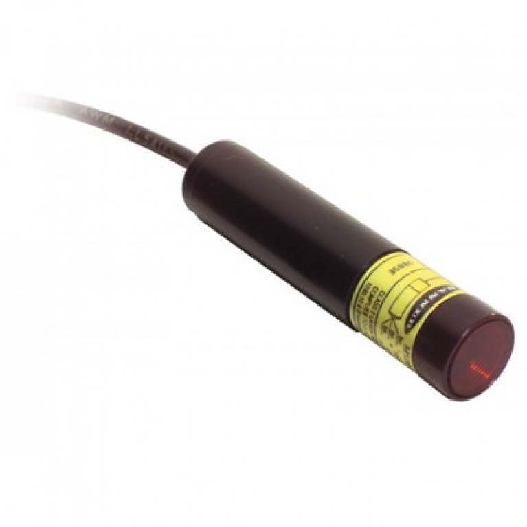 M126E2LD с лазером Banner M12 30: излучатель класса 2; Диапазон