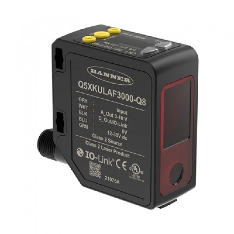 Q5XKULAF3000-Q8 Баннер Q5X с лазерной регулировкой
