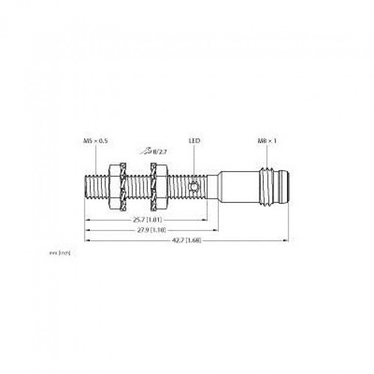 BI1-EG05-AP6X-V1331 Индуктивный датчик приближения Turck