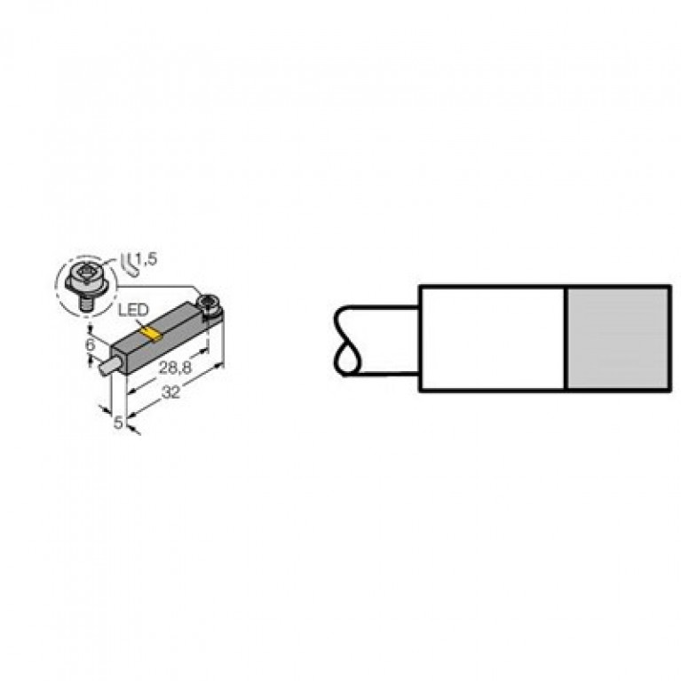 BIM-INT-Y1X 7M Датчики движения Turck / Поз. клапана Датчики