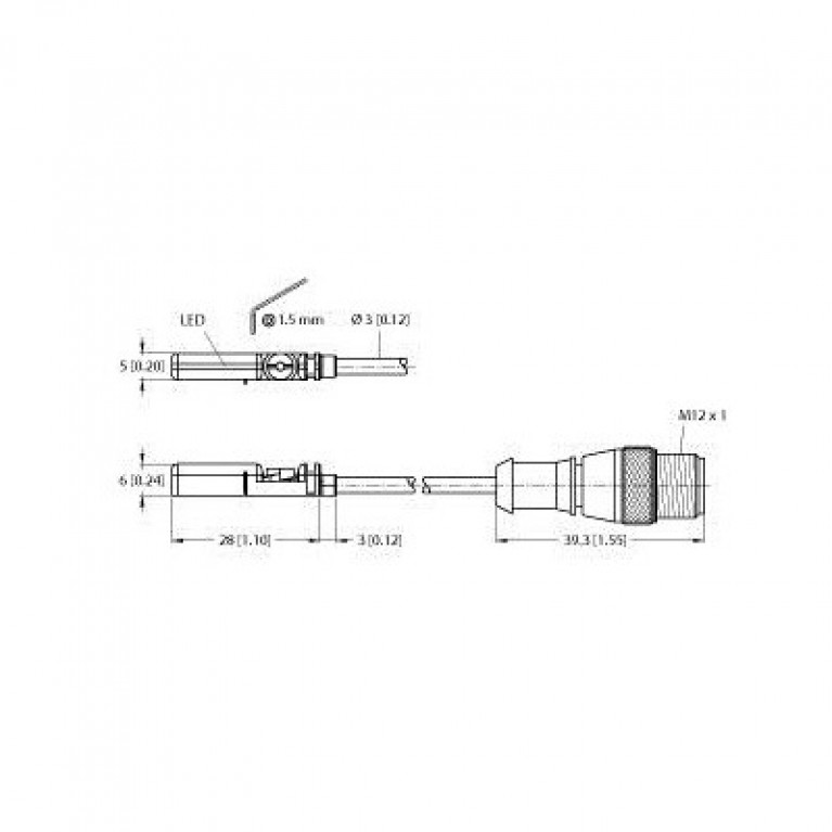 BIM-UNT-AP6X-0.2-RS4T Датчик положения цилиндра Turck