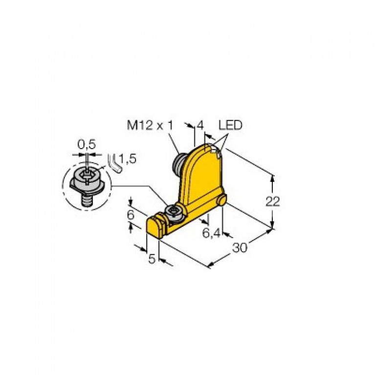 BIM-UNT-AP6X2-H1141 Датчики Turck Prox/Поз. клапана Датчики