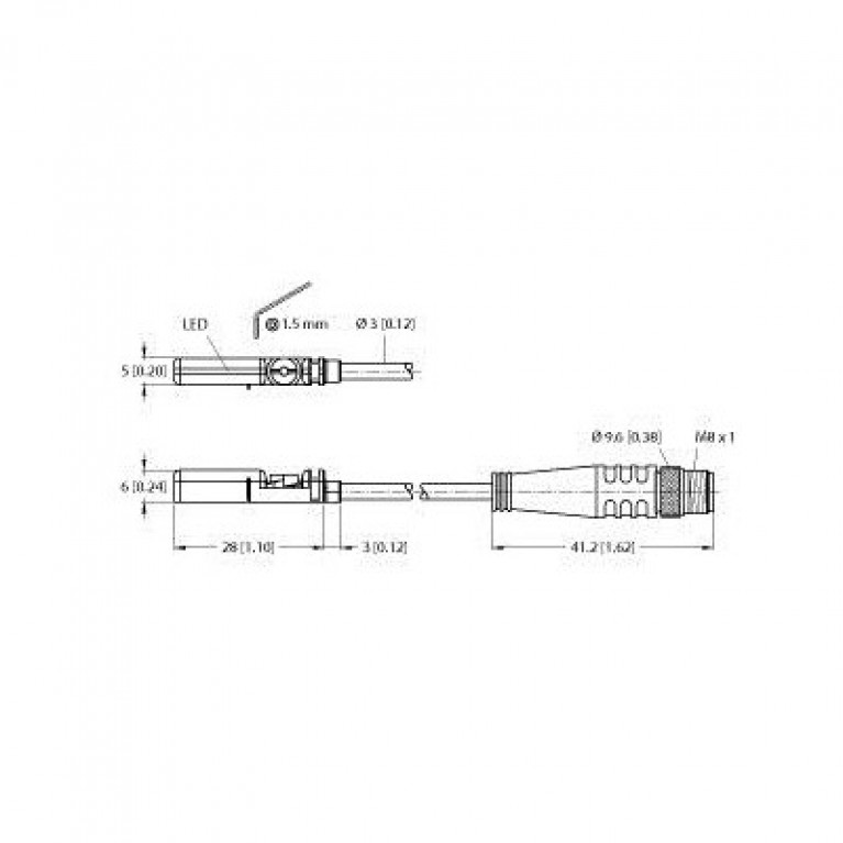 BIM-UNT-AP7X-0.3-PSG3M Датчики движения Turck/Поз. клапана Датчики