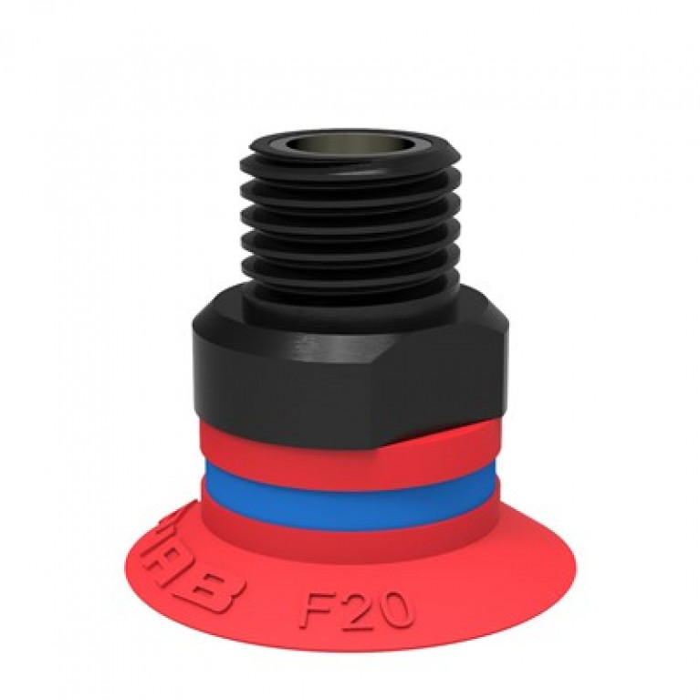 F20.20.02AC Плоская вакуумная чашка Piab