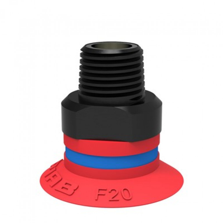 F20.20.02DB Плоская вакуумная чашка Piab